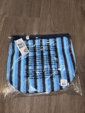 Vera Bradley Target Exclusive Striped Crochet Bucket Tote Bag NEW